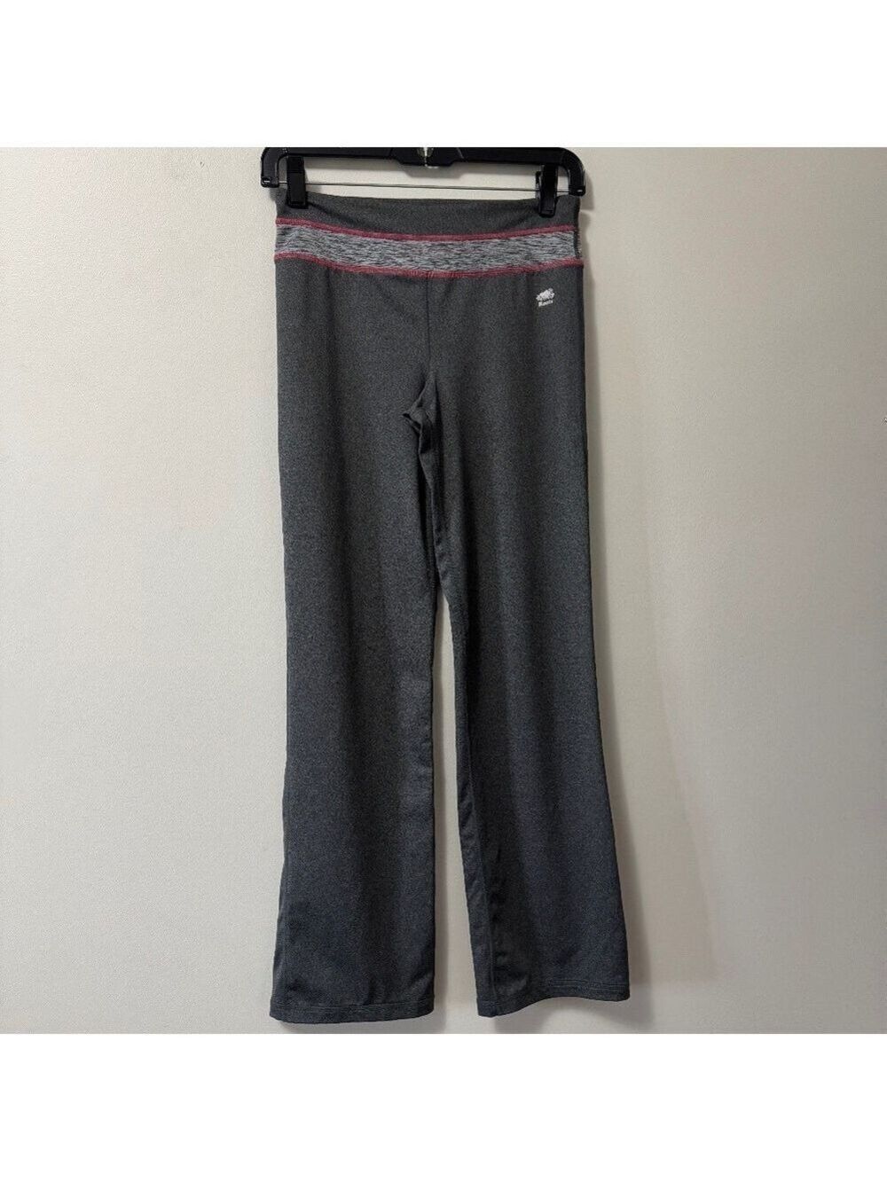 Roots Kids Charcoal and Pink Joggers